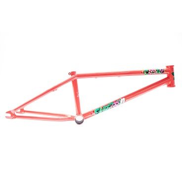 Рама велосипедная COLONY, 20.7", BMX, Sweet Tooth Frame, цвет Salmon, 03-002158
