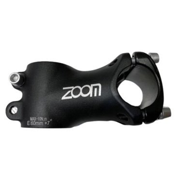 Фото Вынос велосипедный ZOOM TDS-D343B-8, нерегулируемый, L-60, 7°, чёрный матовый, 886824