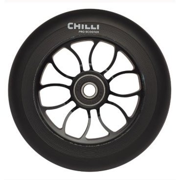 Колесо для самоката Chilli, 2021, Wheel Reaper - 110 mm, Grim Black, б/р, CEW0016