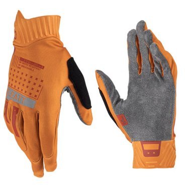 Велоперчатки Leatt MTB 2.0 WindBlock Glove, оранжевый, 2023, 6023045851