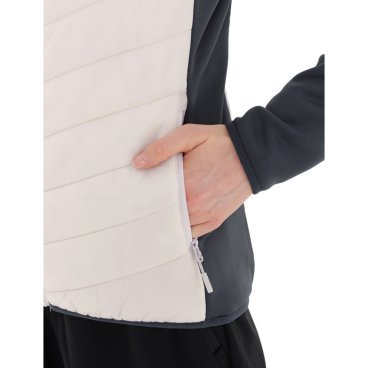 Куртка для активного отдыха VIKING Becky Warm Pro, женский, белый/серый, 2022-23, 750/24/3232_0208