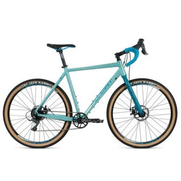 Фото Циклокроссовый велосипед FORMAT 5221, 27,5", 9 скоростей, ростовка 550 мм, голубой, 2020-2021, VX23039