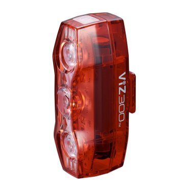Фонарь веосипедный CAT EYE, VIZ 300 люмен, 3 светодиода LED, USB, 47 гр, 8-12039045
