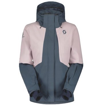 Куртка Scott Ultimate Dryo 10, женская, metal blue/sweet pink, ES2837707381