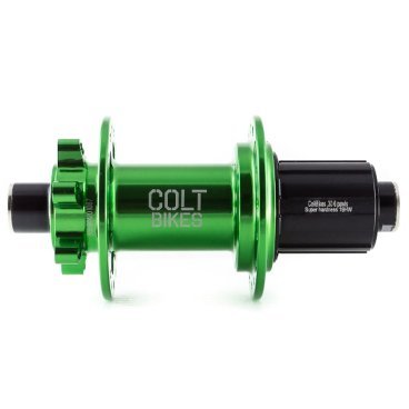 Фото Втулка задняя Colt Bikes .30 QR, 32h, Зеленый, C-R30G