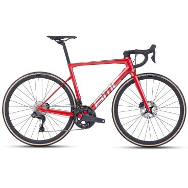 Велосипед шоссейный BMC Teammachine SLR ONE ULTEGRA Di2 Disc Iride Red/Brushed Alu, 28", 2023, SLROne