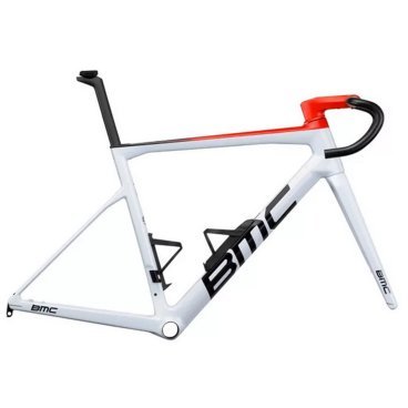 Фото Рама велосипедная BMC Teammachine SLR01 V2, шоссе, White/Black/Red, 2023, TMSLRMod