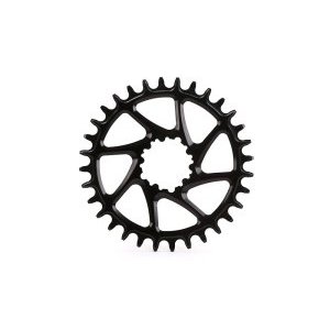 Звезда передняя велосипедная Garbaruk SRAM BB30 Round, 34T, чёрный, 4820034121313