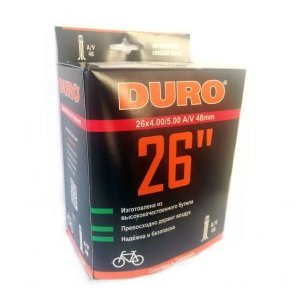 Камера велосипедная DURO, 26x4,00/5,00, A/V 48мм, DHB01080