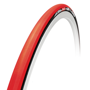 Покрышка-трубка велосипедная Tufo Elite S3, 25 мм, <265g, чёрный/красный, GAL1L1608182